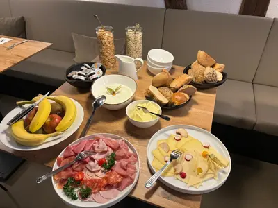 Essen im Hotel oder in der Nähe