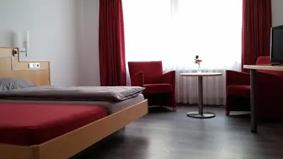 Ein Bett oder Betten in einem Zimmer der Unterkunft Kachelofa GbR