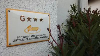 Ein Zertifikat, Auszeichnung, Logo oder anderes Dokument, das in der Unterkunft Kachelofa GbR ausgestellt ist