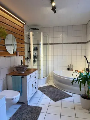 Ein Badezimmer in der Unterkunft Olive Garden