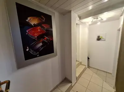 Ein Badezimmer in der Unterkunft 4-Zimmer Wohnung in Mannheim