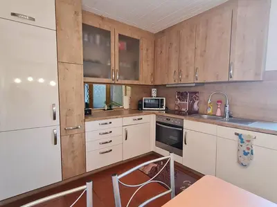 Küche/Küchenzeile in der Unterkunft 4-Zimmer Wohnung in Mannheim