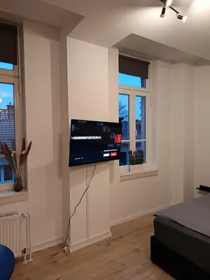TV/Unterhaltungsangebot in der Unterkunft Business Apartment mit neuem Bad / WLAN / Smart-TV / Küche