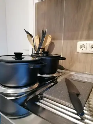 Grundriss der Unterkunft Business Apartment mit neuem Bad / WLAN / Smart-TV / Küche