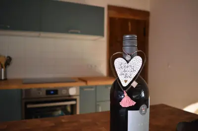 Küche/Küchenzeile in der Unterkunft Ferienwohnung Hofgut