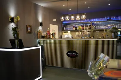 Getränke in der Unterkunft Bovino Hotel