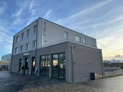 Das Gebäude in dem sich das Hotel befindet