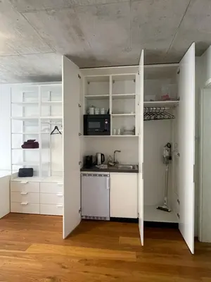 Grundriss der Unterkunft Vollmöbliertes Studio Bahnhof Bruchsal