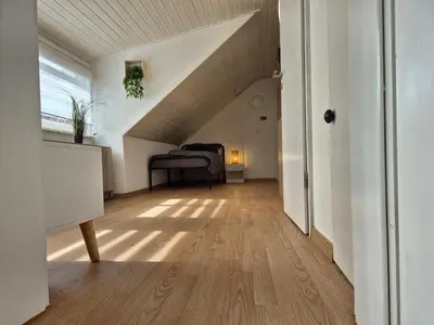 Ein Bett oder Betten in einem Zimmer der Unterkunft Apartment in Vaihingen an der Enz - Horrheim
