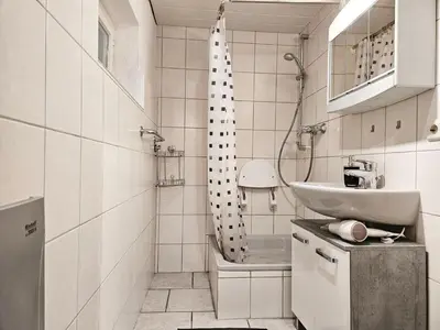 Ein Badezimmer in der Unterkunft Apartment in Vaihingen an der Enz - Horrheim