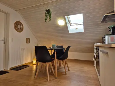 Küche/Küchenzeile in der Unterkunft Apartment in Vaihingen an der Enz - Horrheim