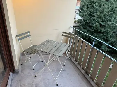 Ein Balkon oder eine Terrasse in der Unterkunft StephBy Home