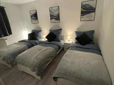 Ein Bett oder Betten in einem Zimmer der Unterkunft StephBy Home