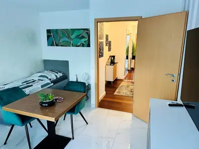 Grundriss der Unterkunft FeWo BEE61 * Langen EXKLUSIV für 4 Personen *Vollausstattung mit Küche* inklusive TERRASSE