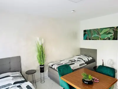 Grundriss der Unterkunft FeWo BEE61 * Langen EXKLUSIV für 4 Personen *Vollausstattung mit Küche* inklusive TERRASSE