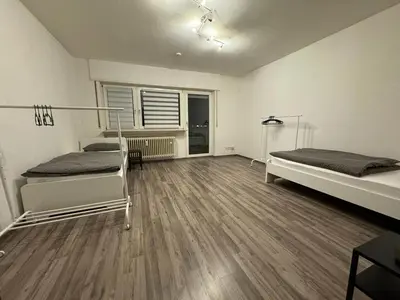 Ein Bett oder Betten in einem Zimmer der Unterkunft MSC Lampertheim
