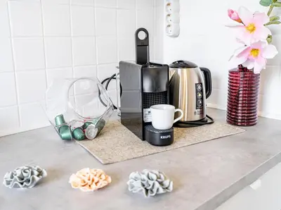 Kaffee-/Teezubehör in der Unterkunft City Heart - 2min to station