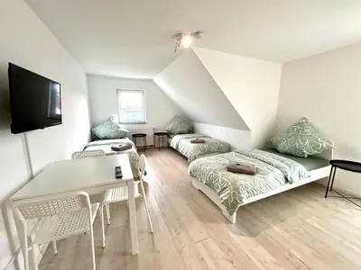 TV/Unterhaltungsangebot in der Unterkunft Handwerker Wohnung - Parkplatz vor der Türe - Balkon - bis zu 6 Personen