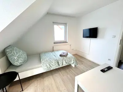 TV/Unterhaltungsangebot in der Unterkunft Handwerker Wohnung - Parkplatz vor der Türe - Balkon - bis zu 6 Personen