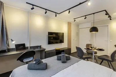 TV/Unterhaltungsangebot in der Unterkunft Appartement für 1-2 - WLAN - Parkplatz - Homeoffice