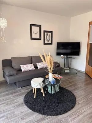 Ein Sitzbereich in der Unterkunft Weinberg Lounge