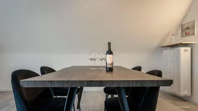Grundriss der Unterkunft XXL Design-Appartement Gardendesign Boxspring 8 Pers Zwischen Heidelberg und Mannheim