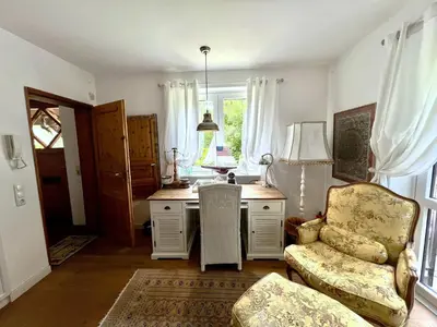 TV/Unterhaltungsangebot in der Unterkunft Einliegerwohnung in einer Mühle vor den Toren Frankfurts, ideal für Messegäste oder Stop Over