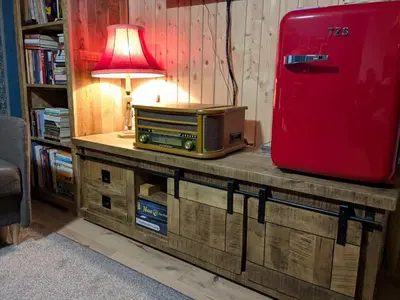 Die Bibliothek in der Ferienwohnung