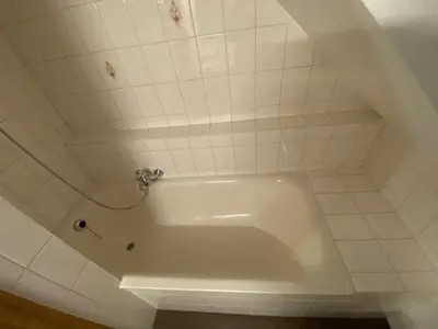 Ein Badezimmer in der Unterkunft Appartement am Kaibach - Küche - Balkon - Bad
