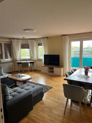 TV/Unterhaltungsangebot in der Unterkunft Albert-Schulte-Park Apartment- Worms