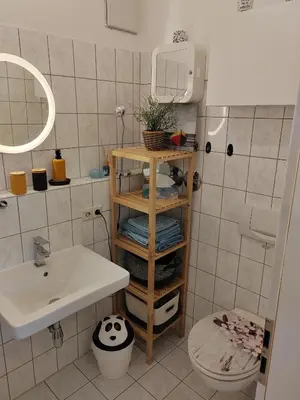 Ein Badezimmer in der Unterkunft Apartment Villarosa