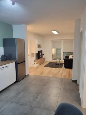 Küche/Küchenzeile in der Unterkunft Ferienwohnung Vara