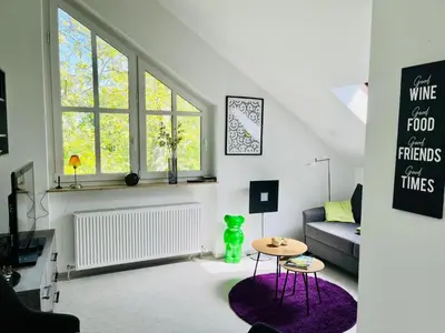 Grundriss der Unterkunft Zentrale Ferienwohnung am Buhlschen Park in Deidesheim