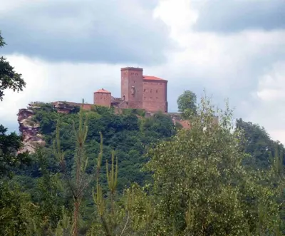 Naturlandschaft in der Nähe des Ferienhauses