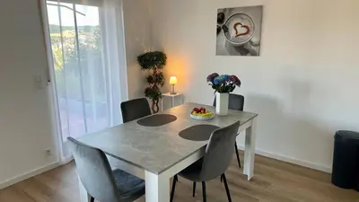 Grundriss der Unterkunft Ferienwohnung Panoramablick