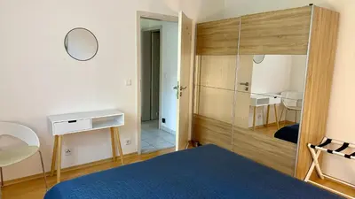 Ein Badezimmer in der Unterkunft Ferienwohnung Panoramablick