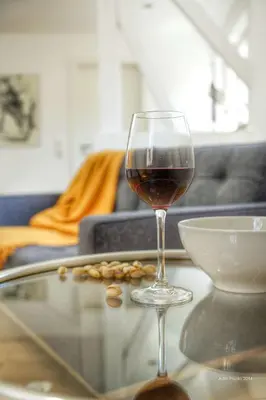 Getränke in der Unterkunft Apartment am Schlosshof