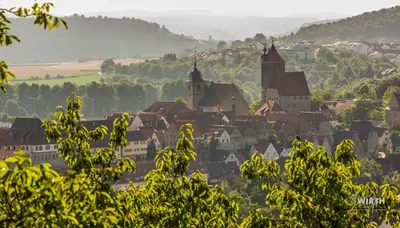 Naturlandschaft in der Nähe der Ferienwohnung