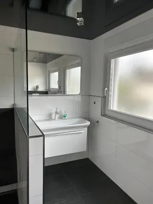 Ein Badezimmer in der Unterkunft Alex Design Appartment