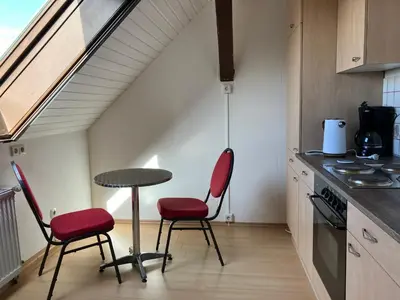 Küche/Küchenzeile in der Unterkunft Stocksberg 1881 Apartments