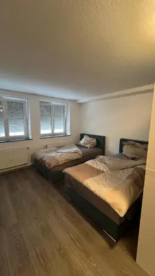 Ein Bett oder Betten in einem Zimmer der Unterkunft City Unterkunft 4