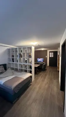 Ein Bett oder Betten in einem Zimmer der Unterkunft City Unterkunft 4