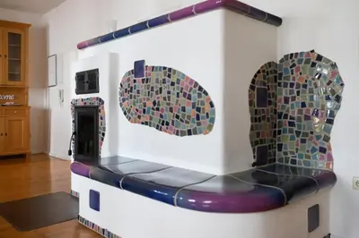 Küche/Küchenzeile in der Unterkunft Luxus-Apartment im Sternenhof