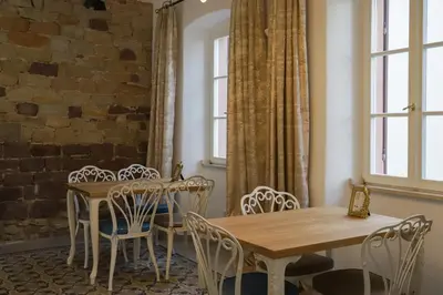 Grundriss der Unterkunft Luxus-Apartment im Sternenhof