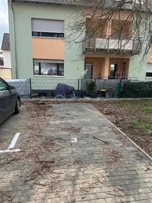 Grundriss der Unterkunft Charmantes Studio-Apartment im Herzen von Neureut - Fußbodenheizung, Regendusche, Waschmaschine, Stellplatz