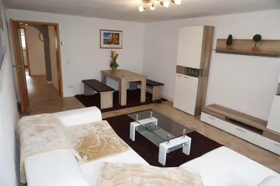 Ein Bett oder Betten in einem Zimmer der Unterkunft Apartment Germersheim