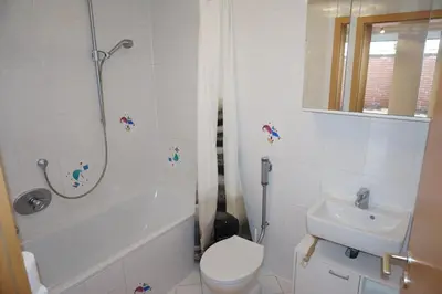 Ein Badezimmer in der Unterkunft Apartment Germersheim