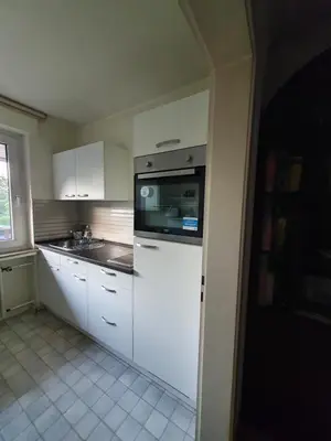 Küche/Küchenzeile in der Unterkunft Privatzimmer direkt an der Uniklinik Mainz