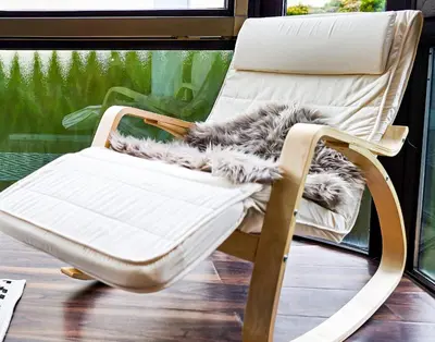 Ein Sitzbereich in der Unterkunft COSY-Apartment - Glazed Balkony & Carport, 70m2