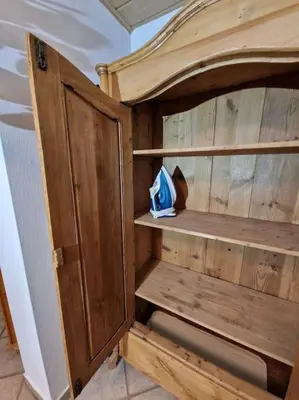 Ein Bett oder Betten in einem Zimmer der Unterkunft Schöne große Wohnung 2 Schlafzimmer Max 5 Personen